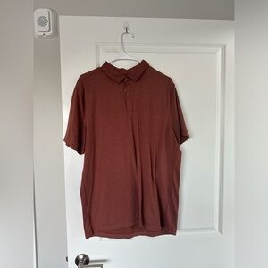 Rust Red Polo Shirt